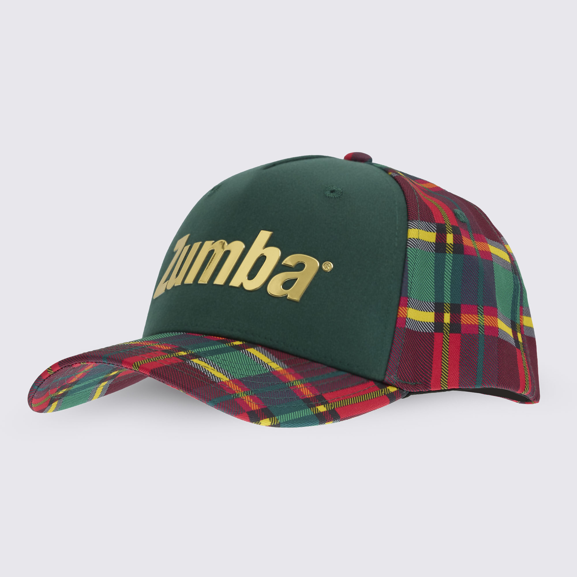 Z3A000294: ZUMBA HOLIDAY SNAPBACK HAT - GREEN/PINK